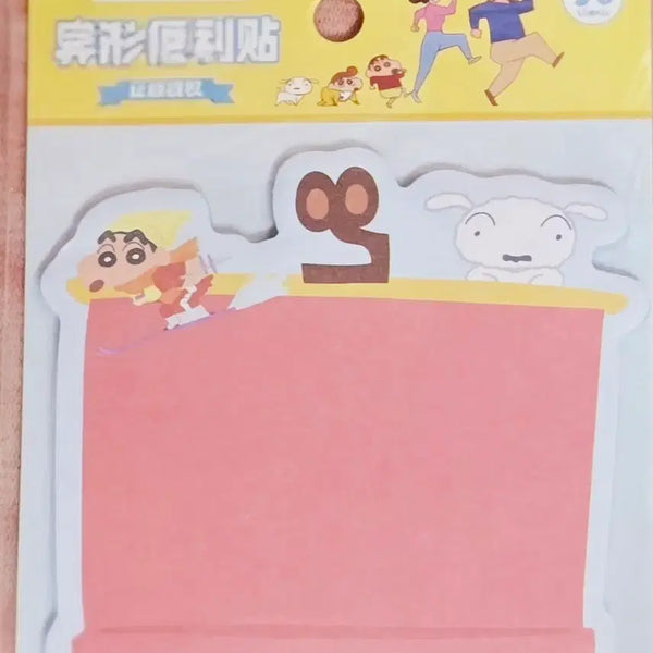 [BUNJANG] Crayon Shin-chan Brick Wall Memo Pad / 짱구는못말려 메모지 담벼락