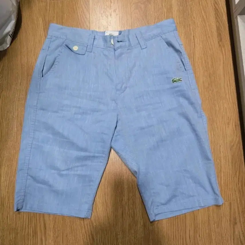[BUNJANG] Lacoste Light Blue Shorts / 라코스테  반바지