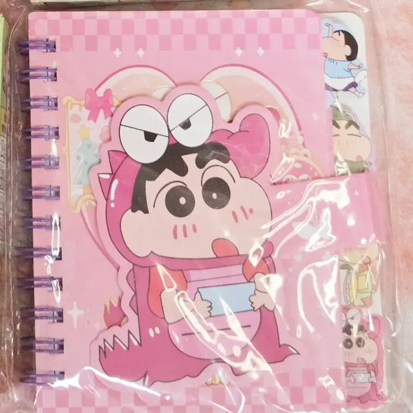 [BUNJANG] Crayon Shin-chan Dinosaur Notebook / 짱구는못말려 공룡 수첩