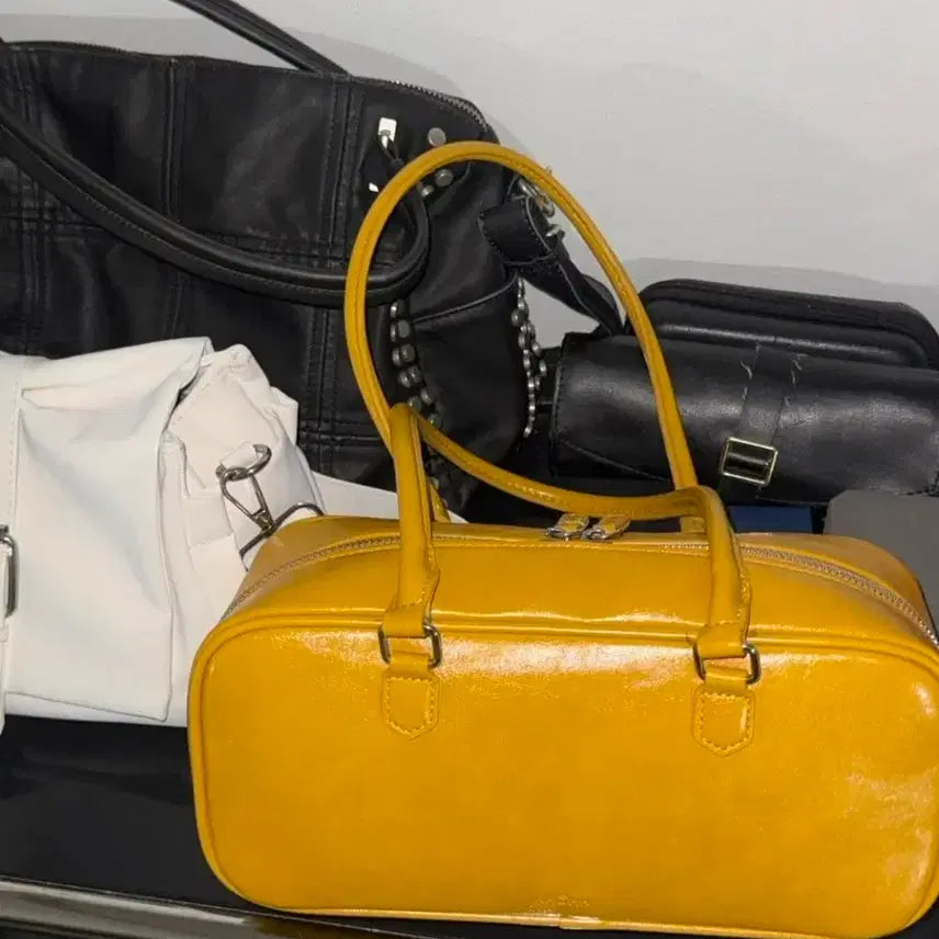 [BUNJANG] AOHA Mustard Shoulder Bag / 아오하 머스타드 숄더백