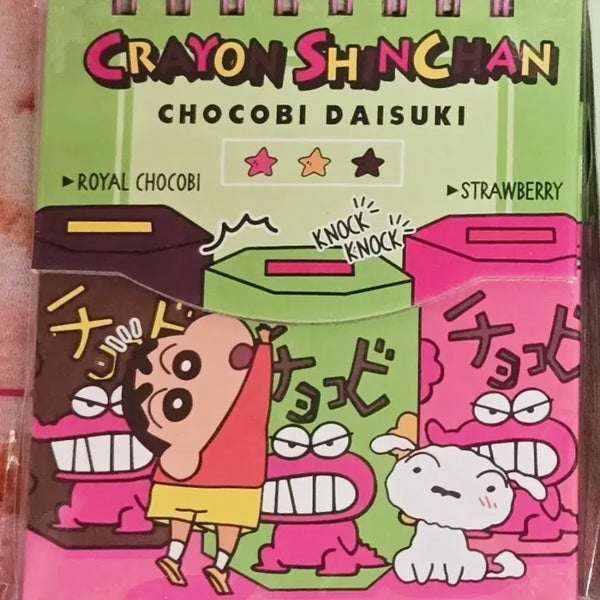 [BUNJANG] Crayon Shin-chan Choco-bi Notebook / 짱구는못말려 초코비 수첩