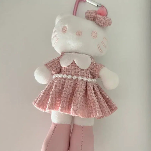 [BUNJANG] Hello Kitty Long Legs Plush Keychain / 헬로키티 롱다리 인형 키링