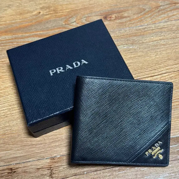 [BUNJANG] Prada Saffiano Bifold Wallet / 정품 프라다 반지갑