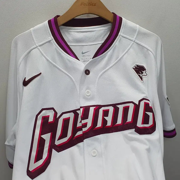 [BUNJANG] Nike Kiwoom Heroes Player-Worn Jersey / (선수실착) 나이키 키움히어로즈 유니폼 110정도 (가로63 세로95)