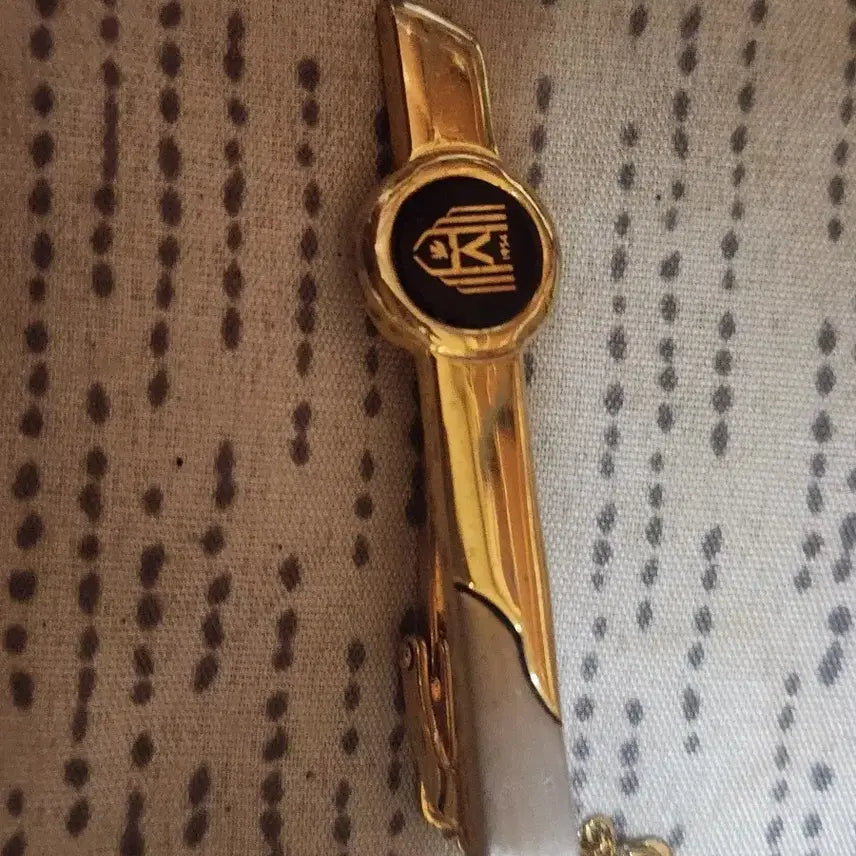 [BUNJANG] Gold Tone Tie Clip / 금장 넥타이핀