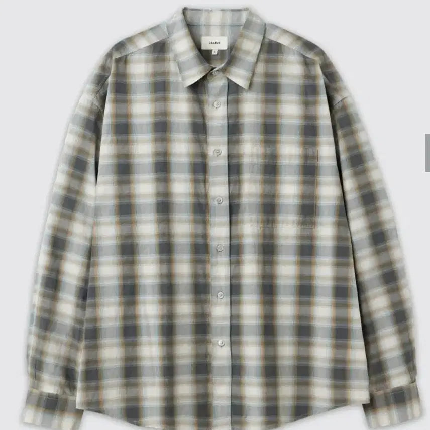 [BUNJANG] LEHURB Kuwamura Oversized Glen Check Shirt M / 르아브 쿠와무라 오버사이즈 글렌파크 체크셔츠M
