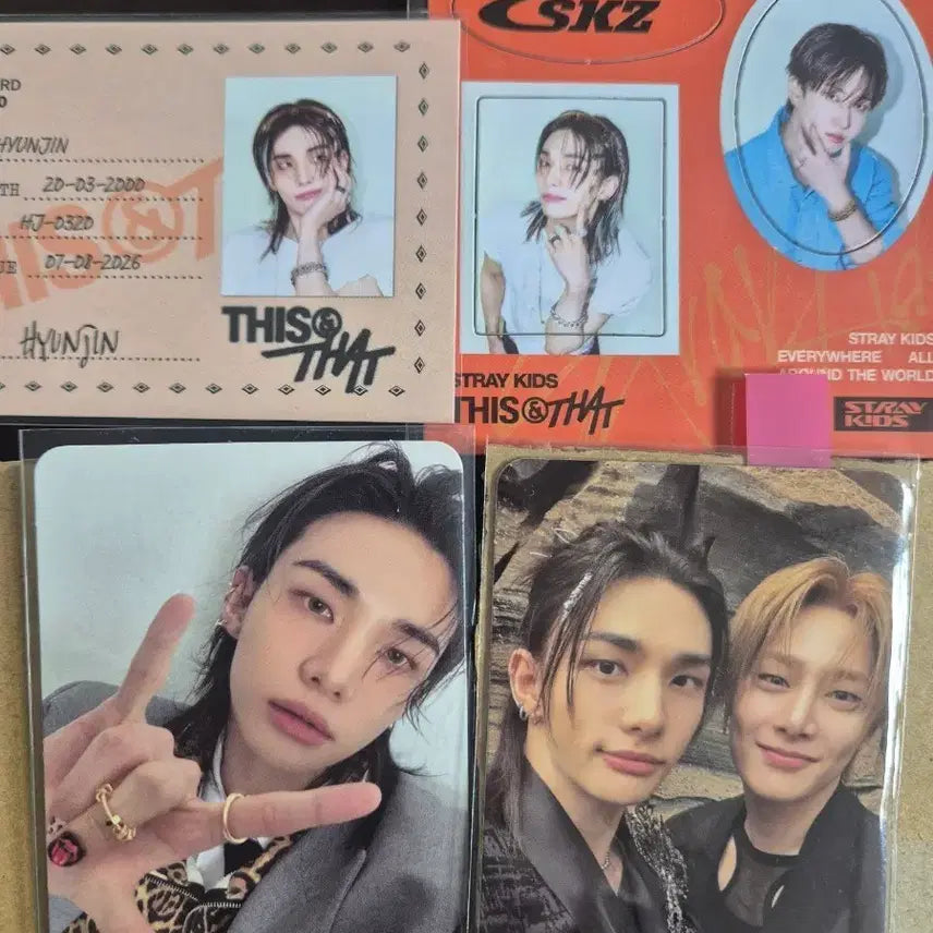 [BUNJANG] Stray Kids Hyunjin D's Set Bundle Set / 스트레이키즈 현진 디스 세트