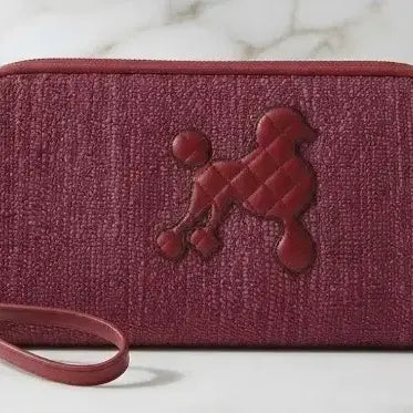 [BUNJANG] Louis Vuitton Limited Edition Monogram Vernis Leather Poodle Zip Long Wallet Burgundy / [정품] 루이비통 한정판 베르니 레더 지퍼 장지갑 버건디