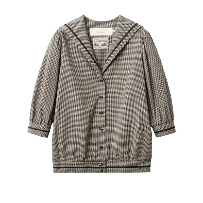 [BUNJANG] Viaplain Sailor Shirt / Viaplain 비아플레인 세일러 셔츠