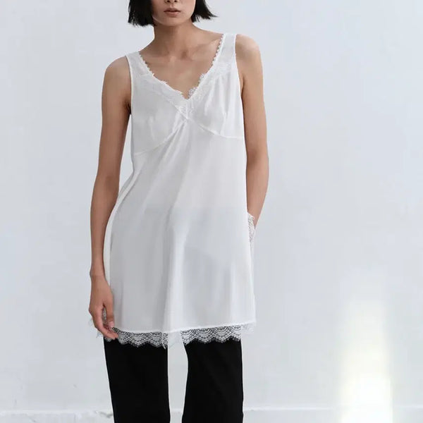 [BUNJANG] Low Tide Lace Layered Dress / Low Tide 로우타이드 레이스 레이어드 원피스