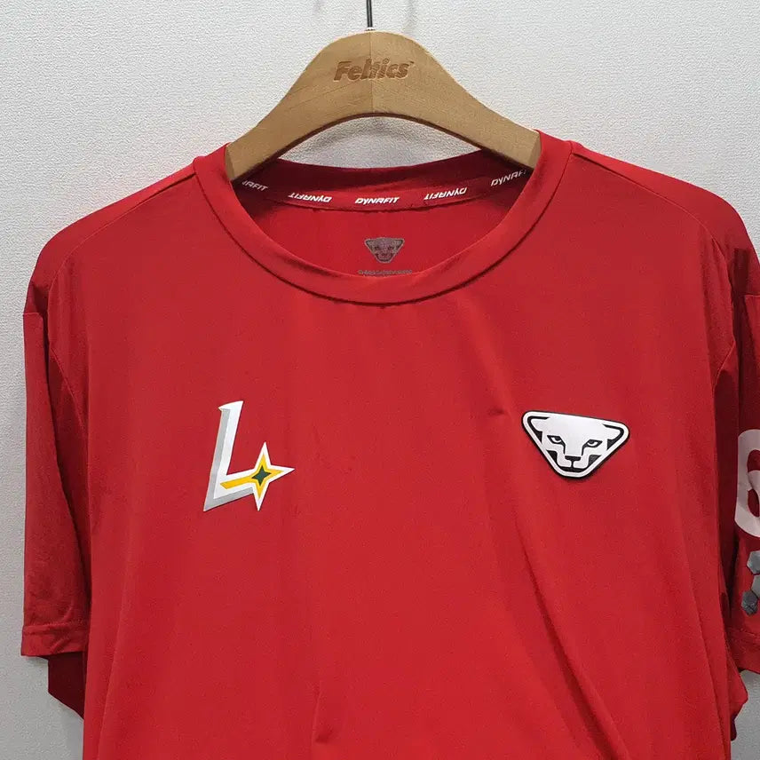 [BUNJANG] Dynafit SSG Landers Player-Worn Short Sleeve Shirt (Size 110) / (선수실착) 다이나핏 SSG랜더스 반팔 110사이즈