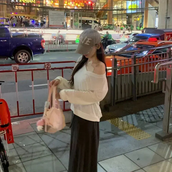 [BUNJANG] Reyemaket Waffle Long Skirt / 새상품) 레예마켓 와플 롱 스커트