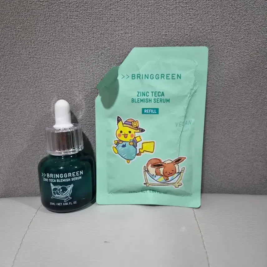 [BUNJANG] Bring Green Zinc Tecca Trouble Serum 50ml Set / 브링그린 징크테카 트러블 세럼 25ml(+25ml)
