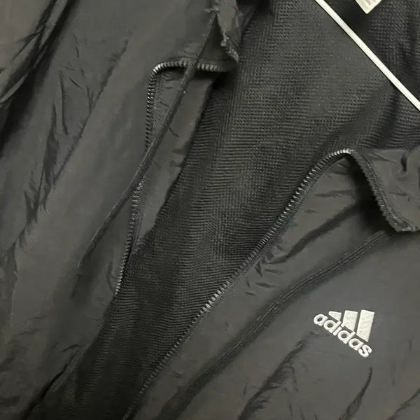 [BUNJANG] Adidas Black Cropped Windbreaker Size S / 아디다스 검정색 바람막이
