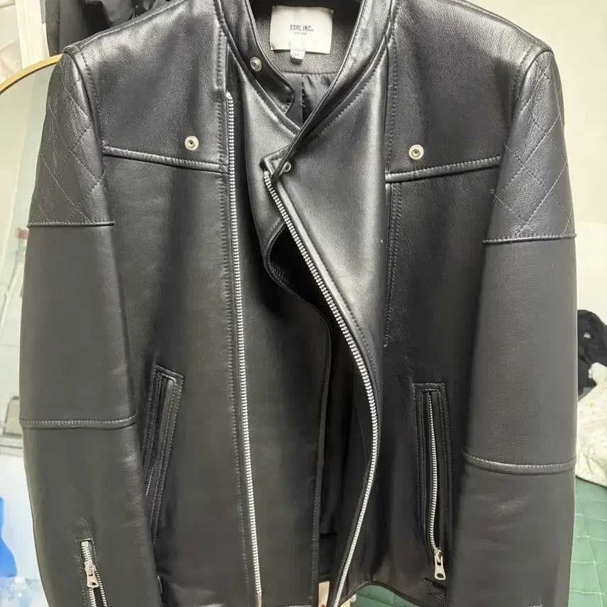 [BUNJANG] SSRL Rider Leather Jacket / ssrl 주우재 가죽자켓 판매합니다