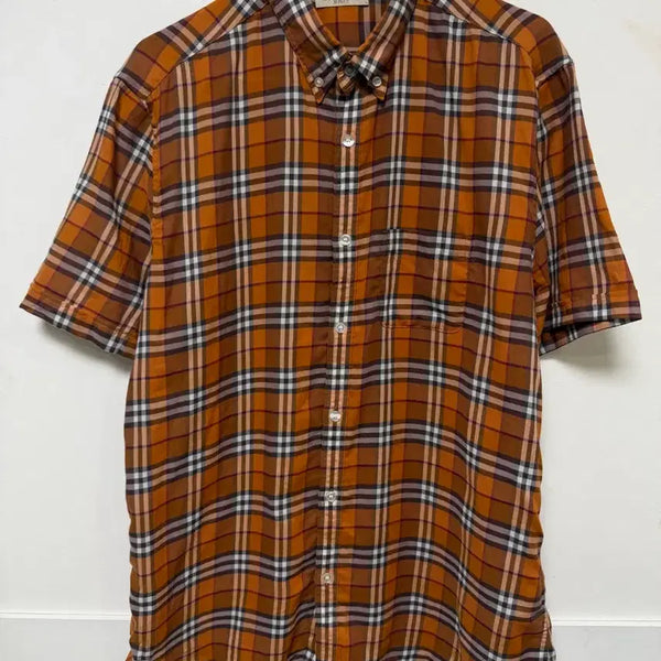 [BUNJANG] Burberry XL Checkered Pattern Shirt / 버버리 (8505)