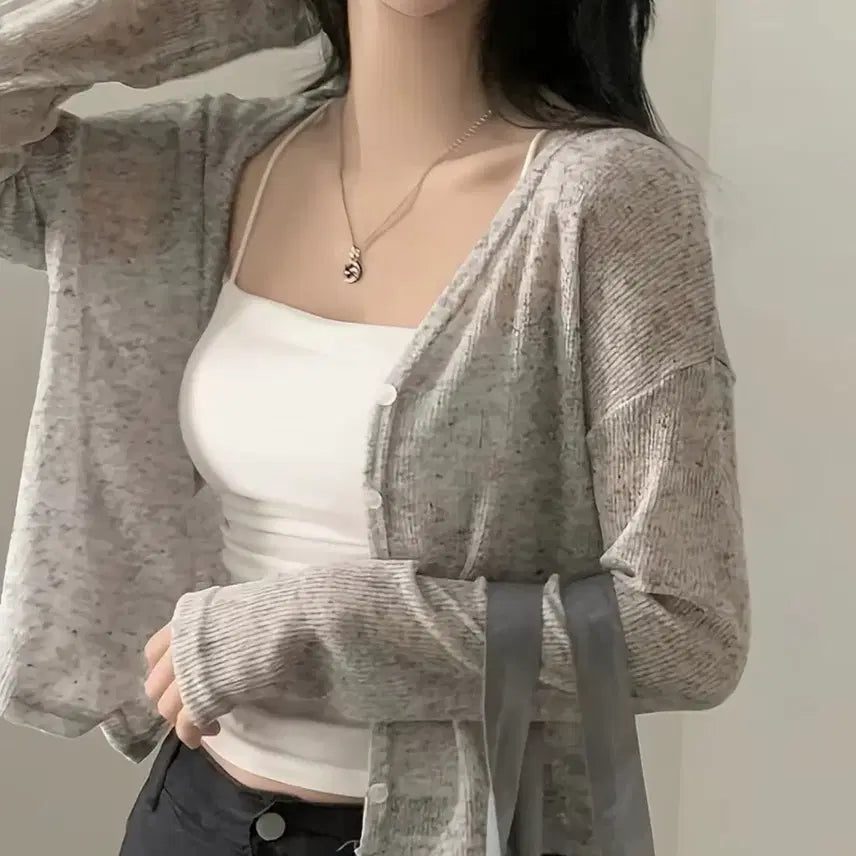 [BUNJANG] Women's Summer Cardigan / 여성 여름 가디건
