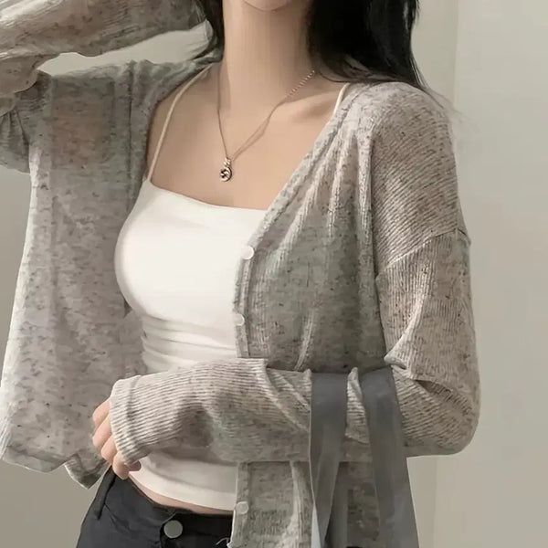 [BUNJANG] Women's Summer Cardigan / 여성 여름 가디건