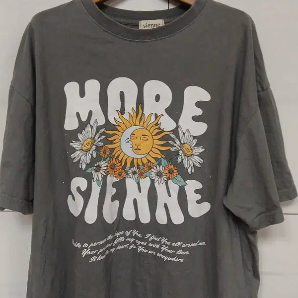 [BUNJANG] Sienne Sweatshirt Grey Size S / sienne 맨투맨 그레이 S사이즈