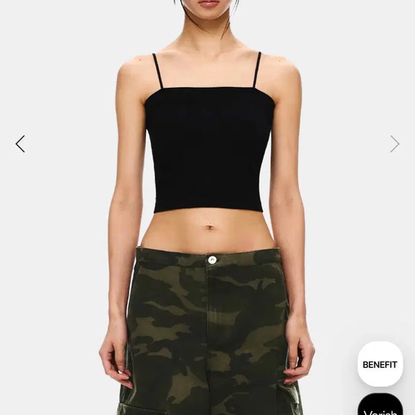[BUNJANG] Verish Modal Crop Bra Top (S) / 베리쉬 모달 크롭 브라탑(S)