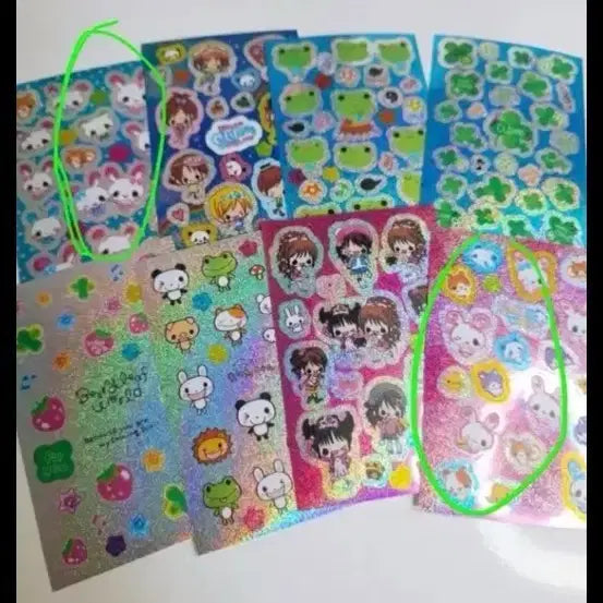 [BUNJANG] Hologram Animal Sticker Set / 홀로그램 스티커,동물 스티커 판매