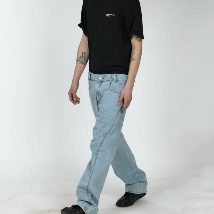 [BUNJANG] Plastic Product Denim Pants (M) / 플라스틱프로덕트 데님 팬츠(m)