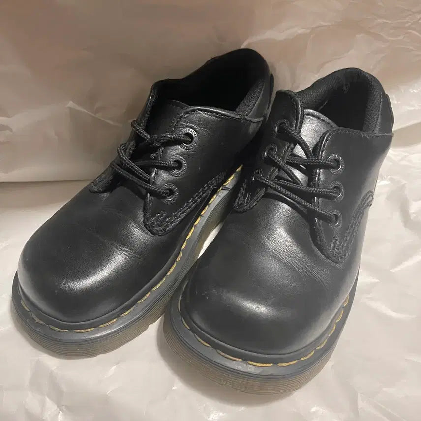[BUNJANG] Dr. Martens Chanda Platform Shoes Black Leather / 닥터마틴 Chanda 찬다 블랙 플랫폼 슈즈 UK3 / EU36 Y2K