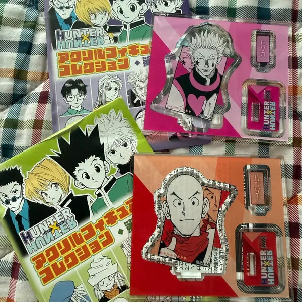 [BUNJANG] Hunter x Hunter Hisoka Hanzo Acrylic Standee Bundle Set / 헌터헌터 헌헌 점프샵 피겨 아크릴 스탠드 히소카 한조 일괄