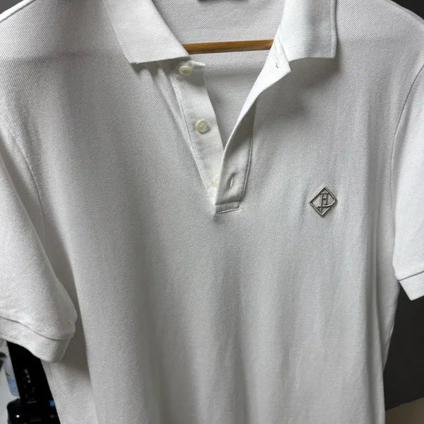 [BUNJANG] Erno Pique Shirt White / 에르노 피케셔츠 화이트