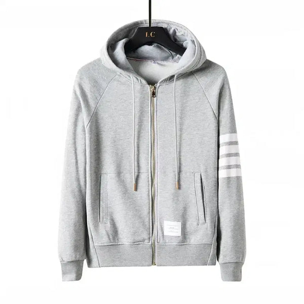 [BUNJANG] Thom Browne Hoodie Grey / 톰브라운 후드집업 그레이