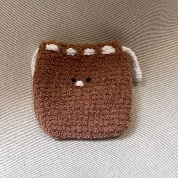 [BUNJANG] Kiwi Bird Mini Pouch / 키위새 파우치