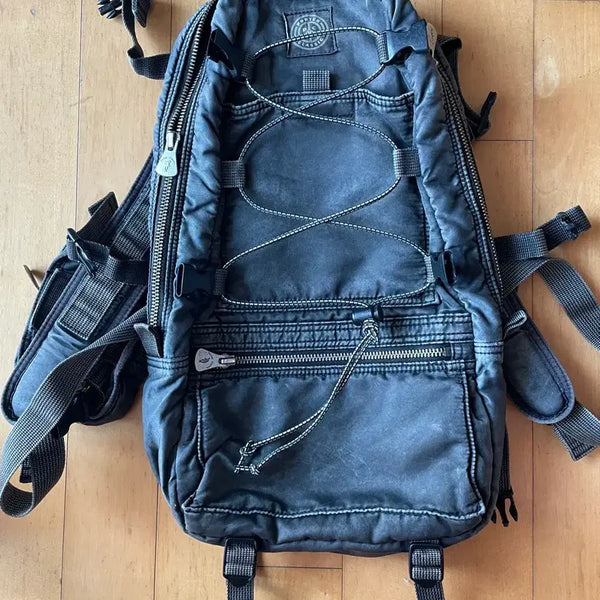 [BUNJANG] Porter Classic Super Nylon Daypack S Backpack / 포터클래식 슈퍼나일론 데이팩 s 블랙