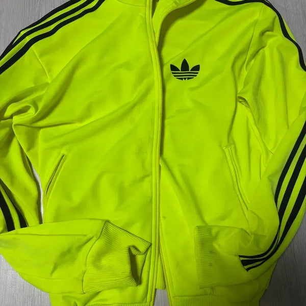 [BUNJANG] Vintage Adidas Tracksuit Set / 형광 아디다스 셋업 100