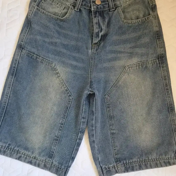 [BUNJANG] Denim Bermuda Shorts / 청버뮤다 팬츠