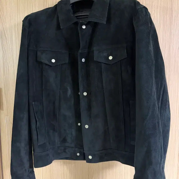 [BUNJANG] Noir Larmes Standard Suede Jacket Black / 느와르 라르메스 스탠다드 스웨이드 JK3 블랙