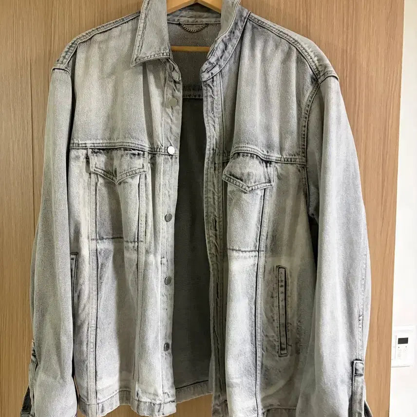 [BUNJANG] Solid Homme Washed Denim Jacket / 솔리드옴므 자켓
