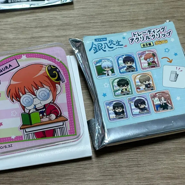 [BUNJANG] Gintama The Final Kagura Badge Clip / 은혼 삼젯 카구라 뱃지 집게
