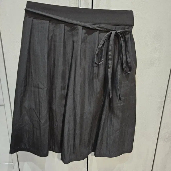 [BUNJANG] Black Midi Flare Skirt / 블랙 미디 플레어 스커트 (새상품)