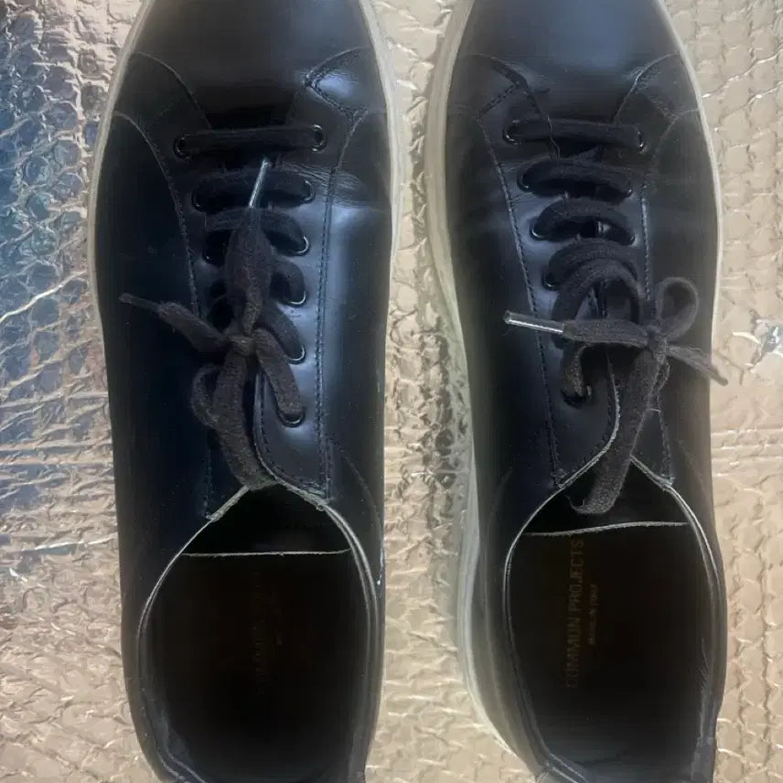 [BUNJANG] Common Projects Leather Sneakers Black / 커먼프로젝트 레더 스니커즈 블랙
