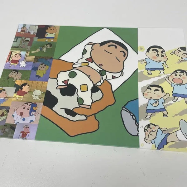 [BUNJANG] Crayon Shin-chan Wrapping Paper Set (50 Sheets) / 랩핑지) 짱구 랩핑지