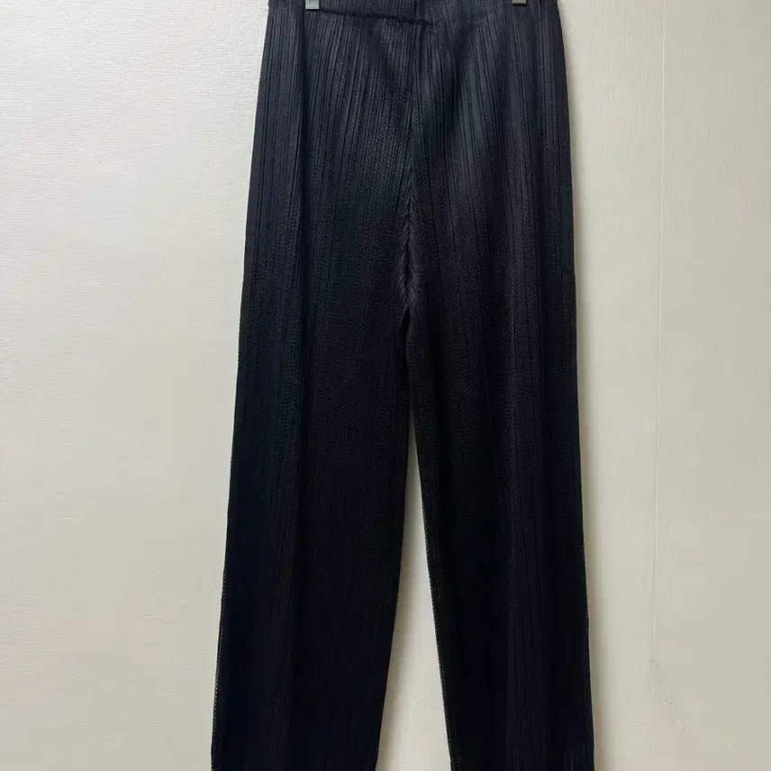 [BUNJANG] Women's Pleated Pants, Free Size, Black / 여성 플리츠 바지 프리