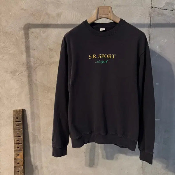 [BUNJANG] Sporty & Rich Crewneck Sweatshirt (Size 100) / 스포티앤리치 맨투맨 남성100