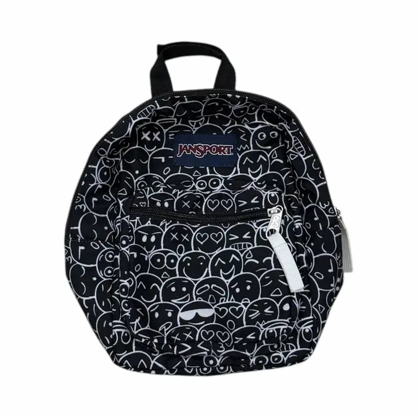 [BUNJANG] JanSport Smile Pattern Lunch Bag Pouch / 잔스포츠 스마일 패턴 런치백 파우치 가방
