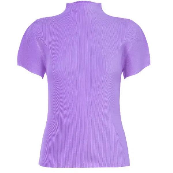 [BUNJANG] Pleats Please Mock Neck Mist Light Purple Size 3 / 플리츠플리즈 반목 미스트
