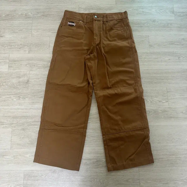 [BUNJANG] Dickies x THRASHER Brown Duck Pants / 트레셔x디키즈 팬츠 32 (브라운덕)