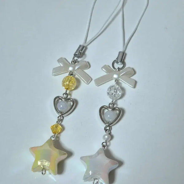 [BUNJANG] Aurora Wishing Star Beaded Charm / 오로라 소원별 비즈키링