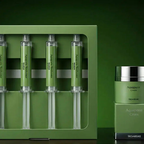 [BUNJANG] Troiareuke Aquaporin Skin Booster Set with Cream / 트로이아르케 아쿠아포린 스킨부스터 8ml 4개+크림50ml