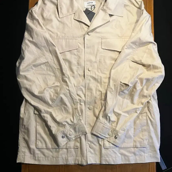 [BUNJANG] System Homme Paris Field Jacket Beige / 시스템옴므 파리 베이지 필드자켓