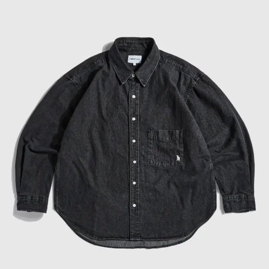 [BUNJANG] Espionage Denim Shirt Black L / 에스피오나지 데님 셔츠 블랙 L