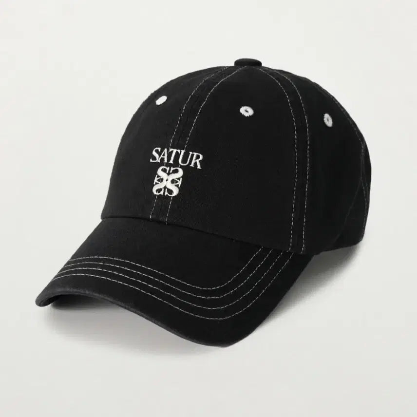 [BUNJANG] Satur Stitch Ball Cap Black / 26년산 SATUR 세터 스티치 볼캡 블랙 free.   상태굿